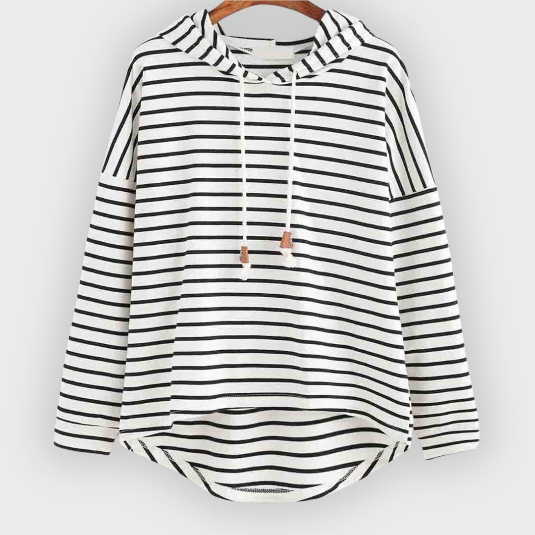 Stilla | Hættebluse Jersey Strik