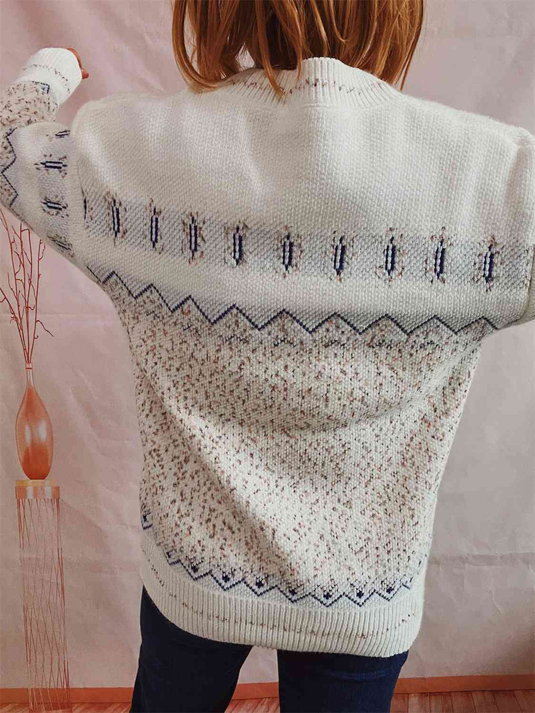 Stilla | Knappe Front Langærmet Cardigan