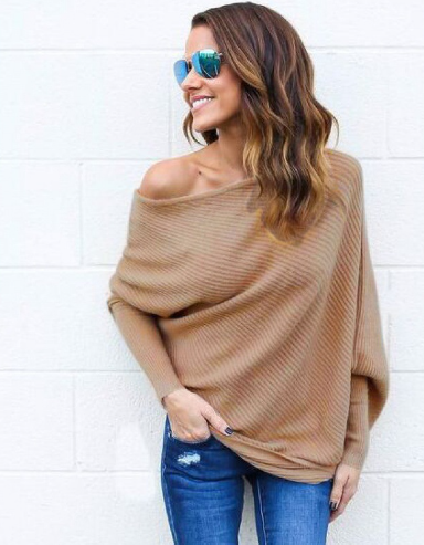 Stilla | Premium Off-Shoulder Sweatshirt
