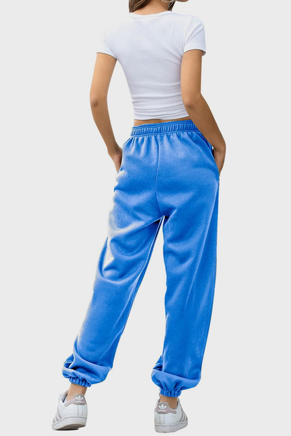 Stilla | Joggebukser med elastisk liv og lommer