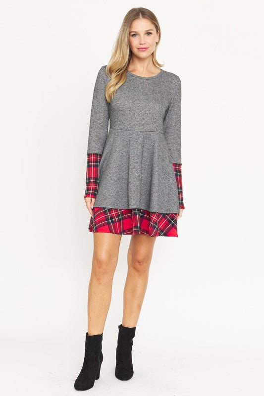 Stilla | Fit Og Flare Kjole