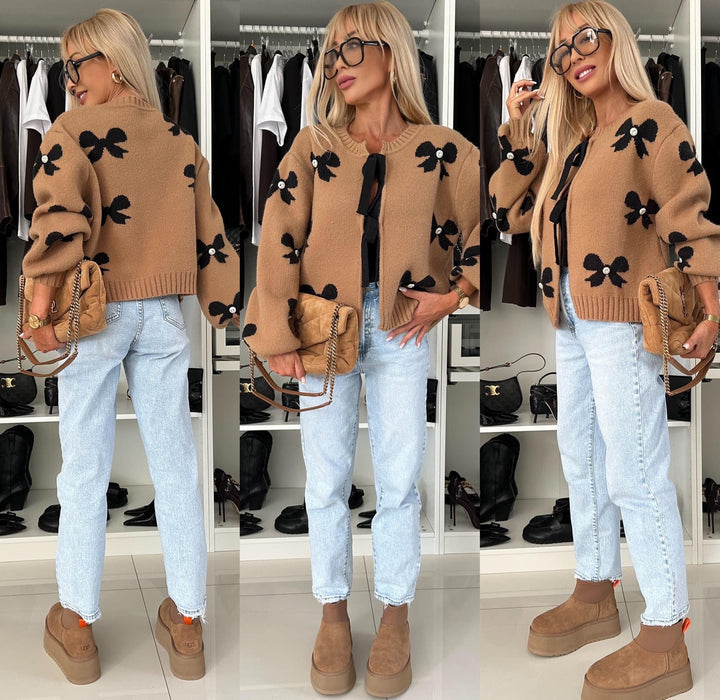 Stilla | Krammende Cardigan Med Flue