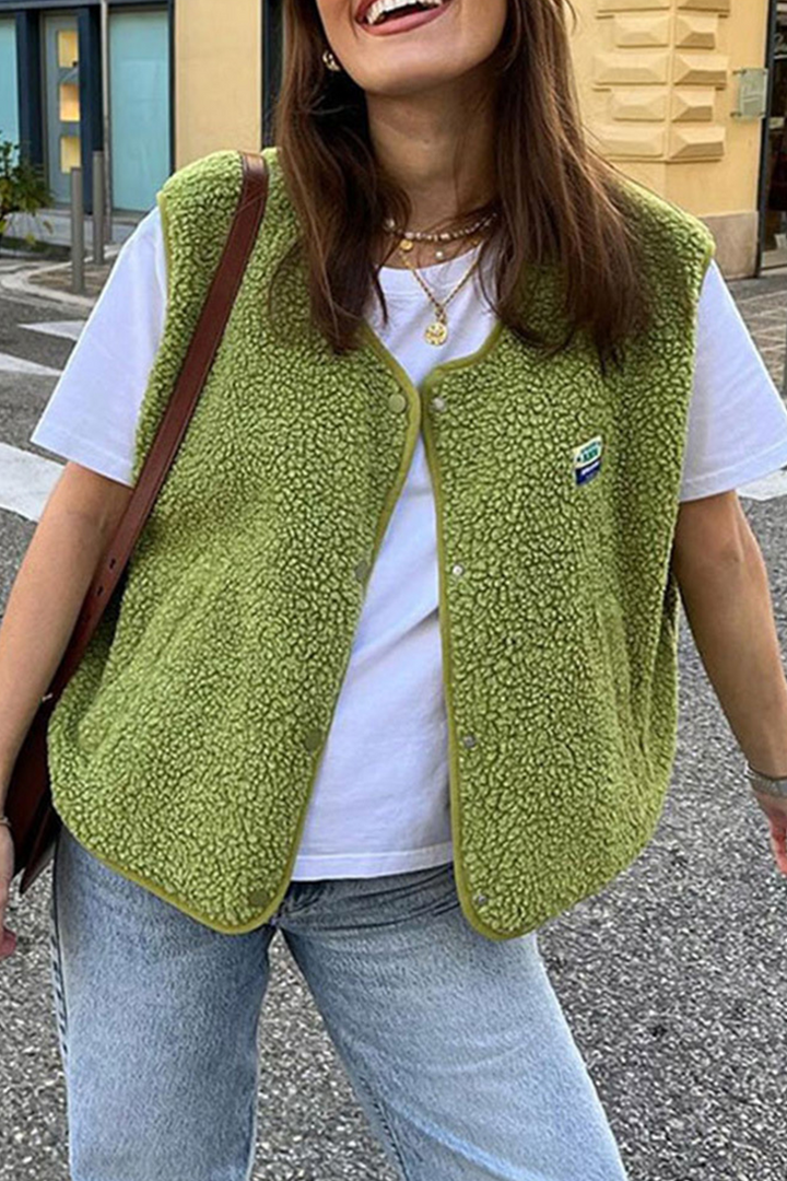 Stilla | Lette Street Pocket Knapper, Bløde Rundhalshveste