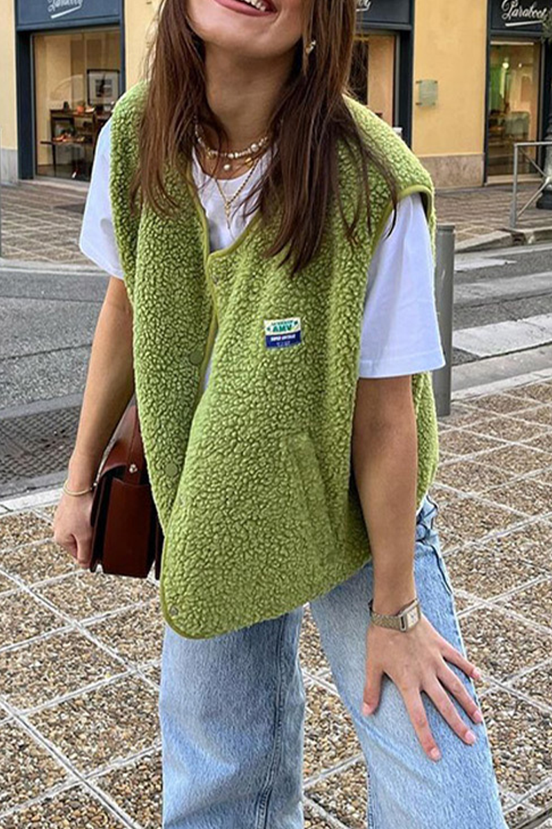 Stilla | Lette Street Pocket Knapper, Bløde Rundhalshveste