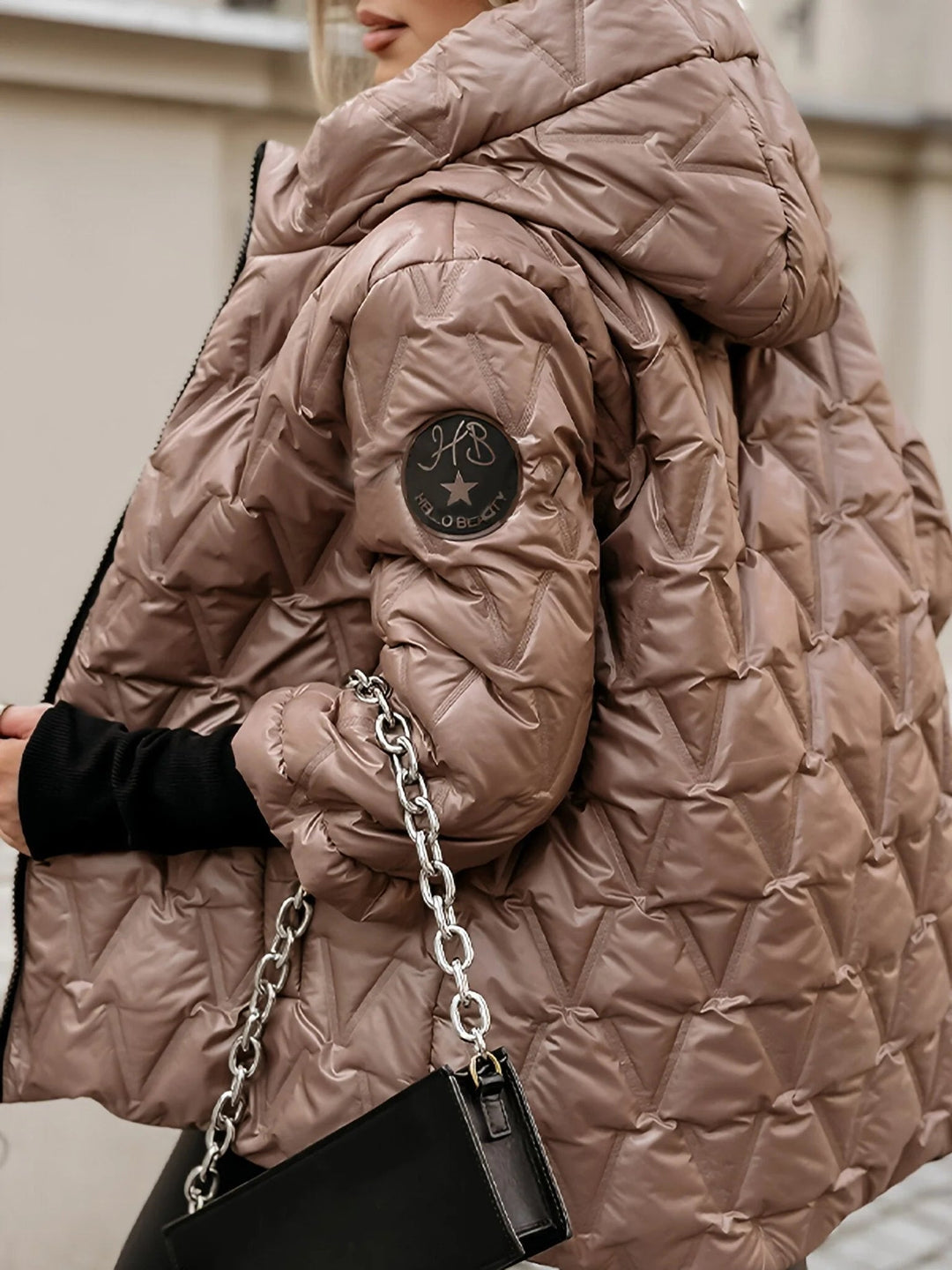 Stilla | Cozy Patchwork Bomuldsjakke til Et Lagdelt Look I En Casual Stil