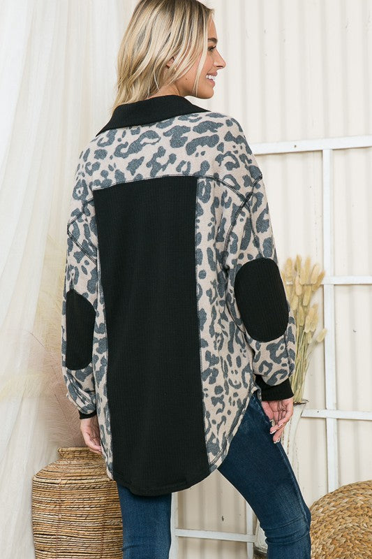 Stilla | Albue-patch Shacket