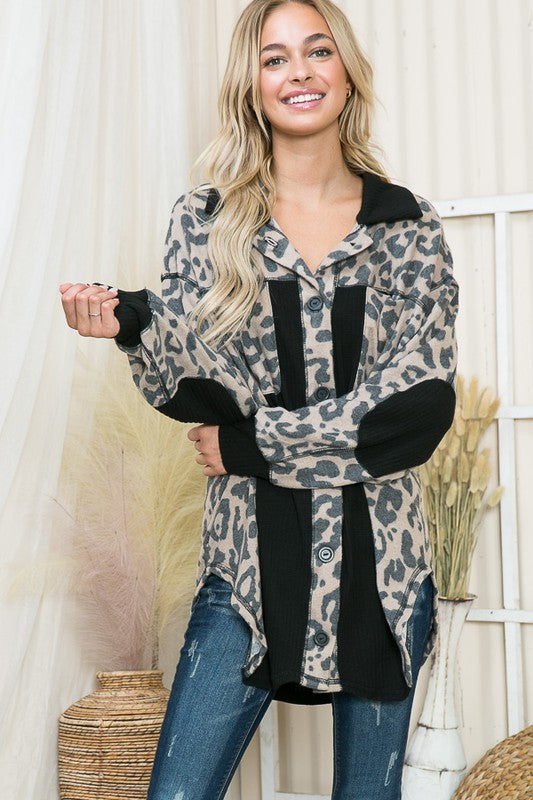 Stilla | Albue-patch Shacket