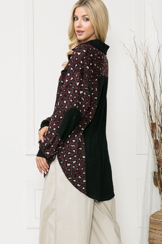 Stilla | Albue-patch Shacket