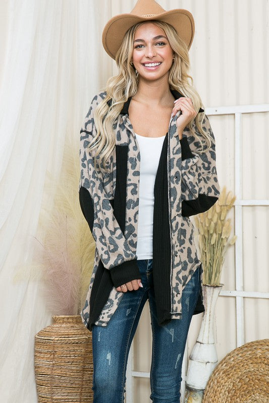 Stilla | Albue-patch Shacket