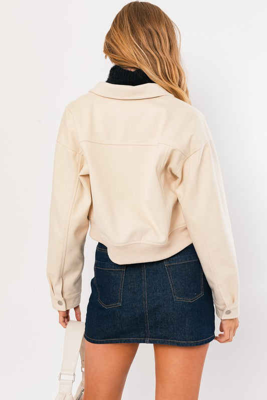Stilla | Detalje Crop Jakke