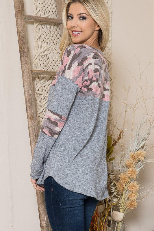 Stilla | Kontrast Sweater Strik