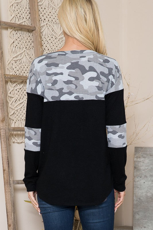 Stilla | Kontrast Sweater Strik