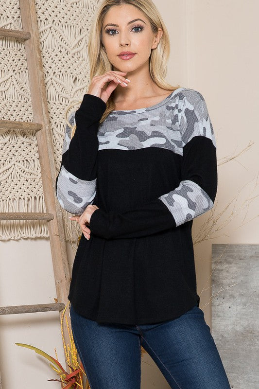 Stilla | Kontrast Sweater Strik