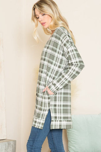 Stilla | Hals Sweater Tunika