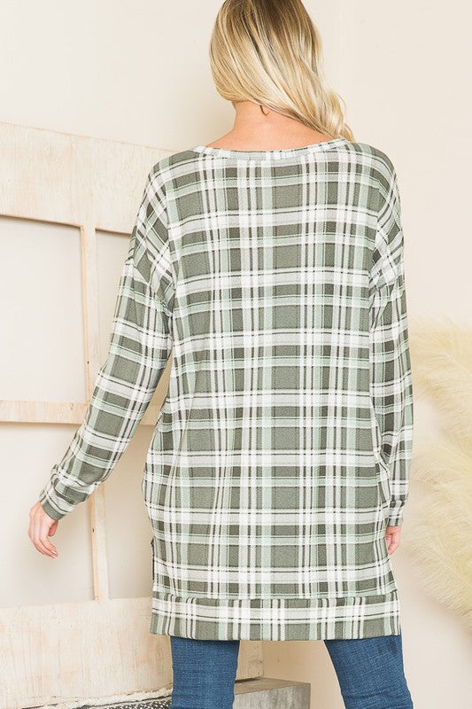 Stilla | Hals Sweater Tunika