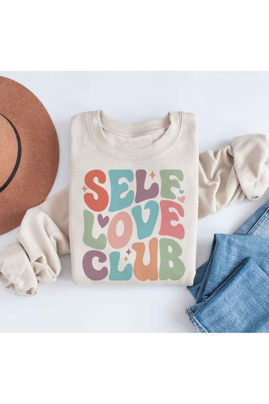 Stilla | Love Club Graphic Plus Size Sweatshirt
