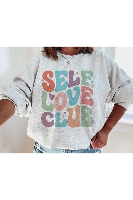 Stilla | Love Club Graphic Plus Size Sweatshirt