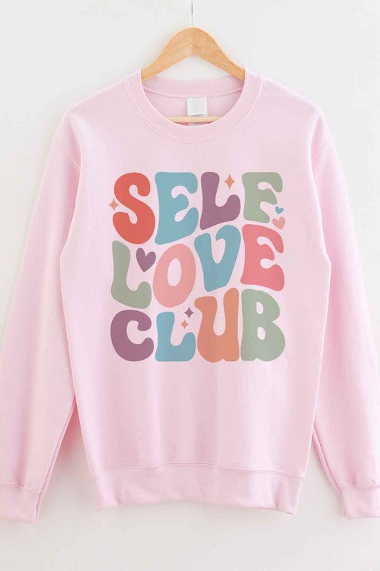 Stilla | Love Club Graphic Plus Size Sweatshirt