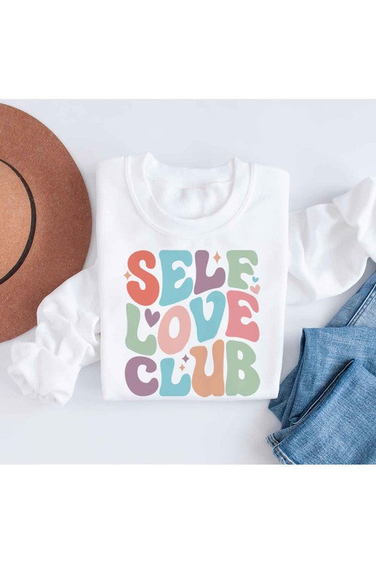 Stilla | Love Club Graphic Plus Size Sweatshirt