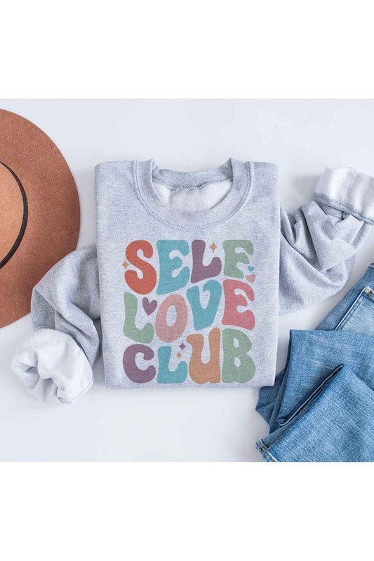 Stilla | Love Club Graphic Plus Size Sweatshirt