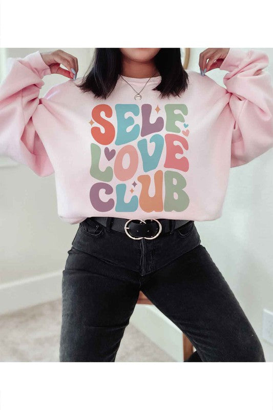 Stilla | Love Club Graphic Plus Size Sweatshirt