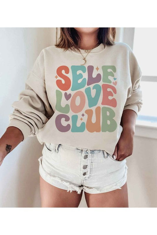 Stilla | Love Club Graphic Plus Size Sweatshirt