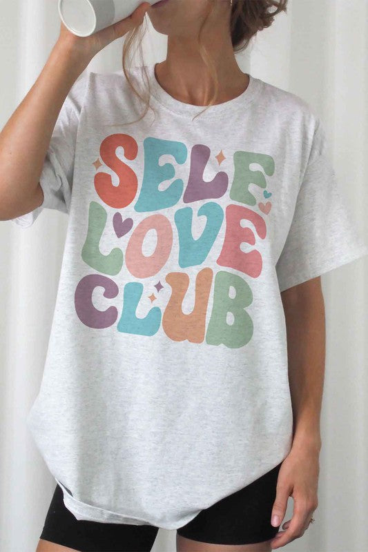 Stilla | Love Club Graphic Plus Size T-shirt