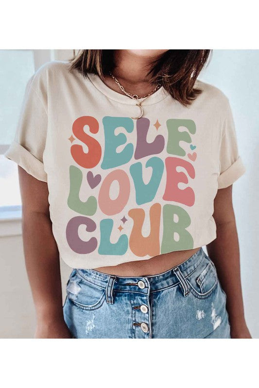 Stilla | Love Club Graphic Plus Size T-shirt
