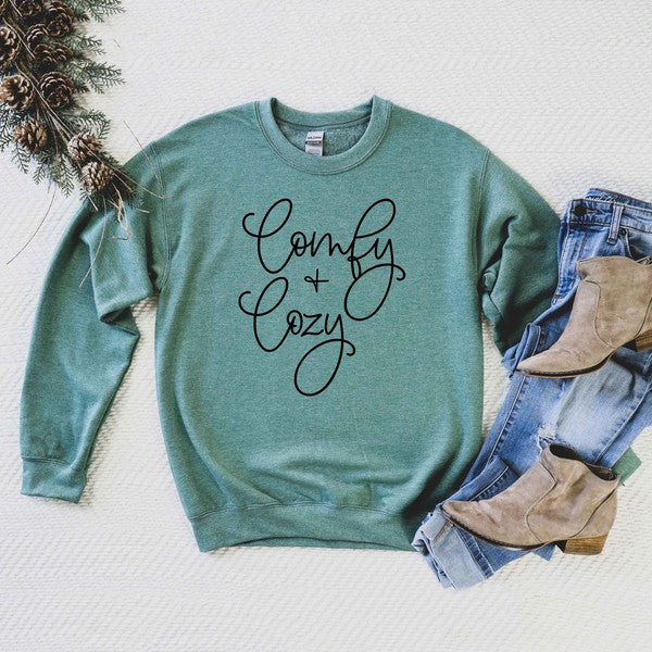 Stilla | Cozy Cursive Graphic Sweatshirt