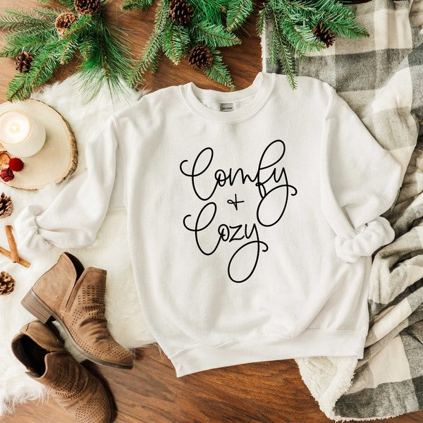Stilla | Cozy Cursive Graphic Sweatshirt