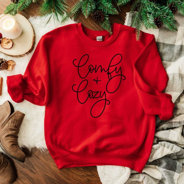 Stilla | Cozy Cursive Graphic Sweatshirt
