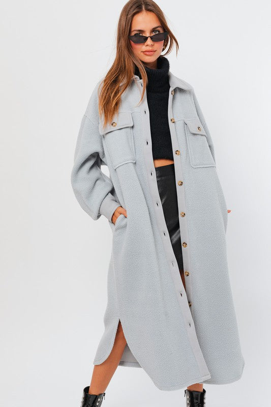 Stilla | Lang Shacket