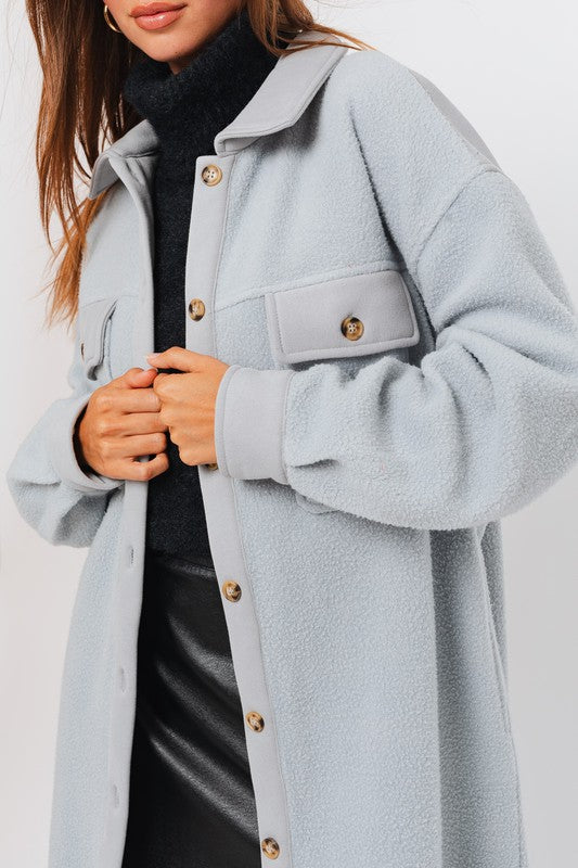 Stilla | Lang Shacket
