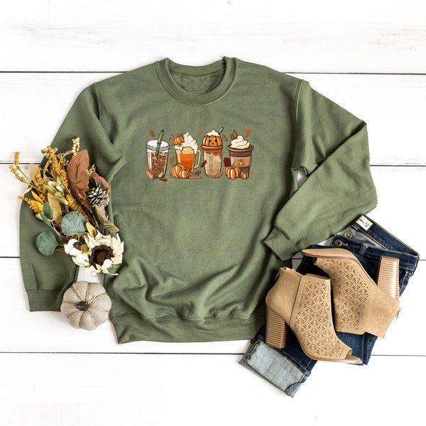 Stilla | Lattes Grafisk Sweatshirt