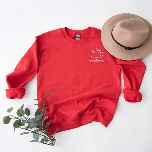Stilla | Pumpkin Everything Grafisk Sweatshirt