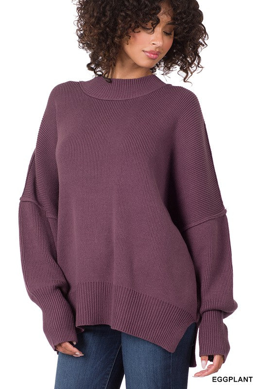 Stilla | Split Oversized Sweater