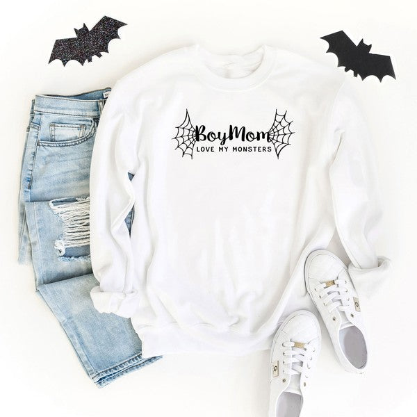 Stilla | Mor Halloween Grafisk Sweatshirt