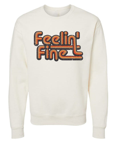 Stilla | Feelin' Fine Groovy Crewneck Sweatshirt