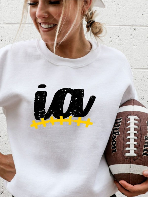 Stilla | Fodbold Stitch Sweatshirt