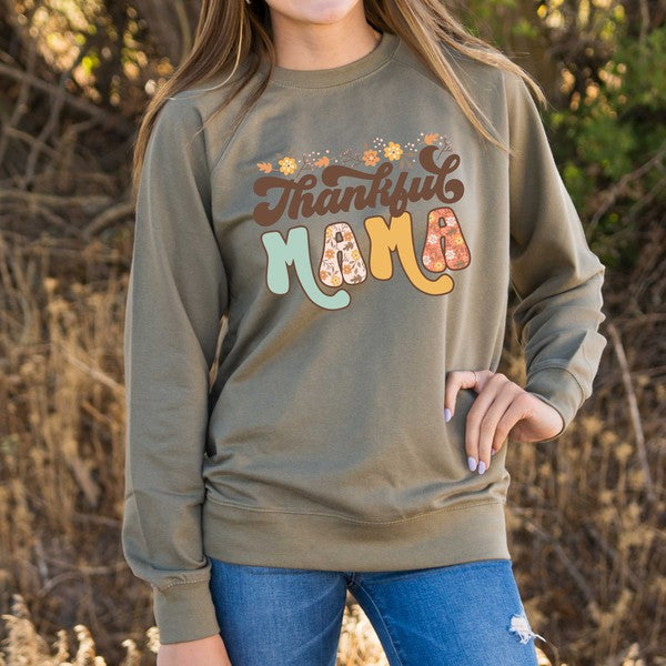 Stilla | Mama Floral Letvægts Sweatshirt