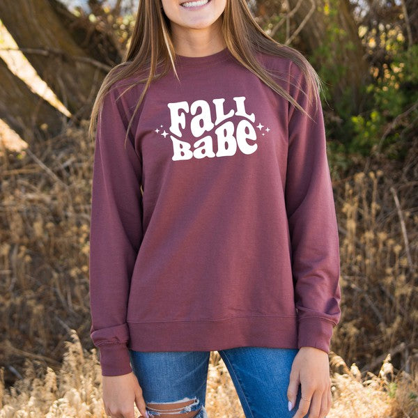 Stilla | Babe Bølgete Stjerner Letvægt Sweatshirt