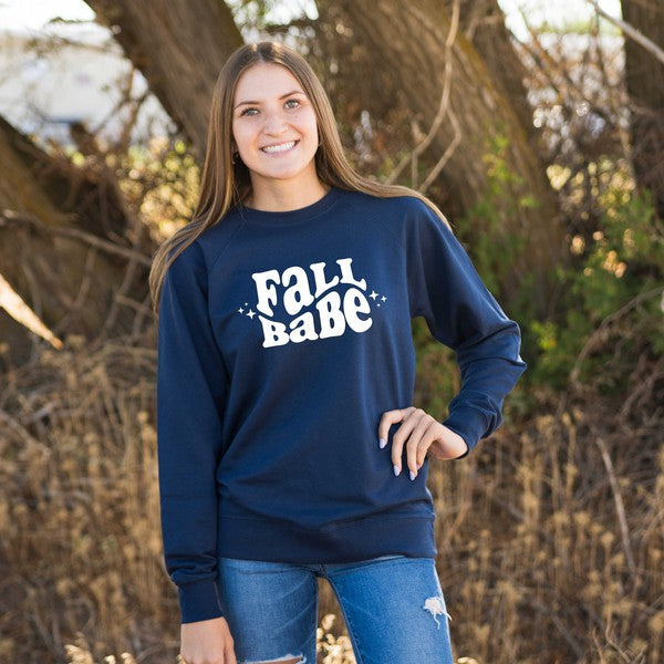 Stilla | Babe Bølgete Stjerner Letvægt Sweatshirt