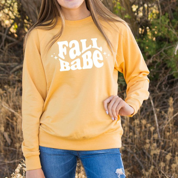 Stilla | Babe Bølgete Stjerner Letvægt Sweatshirt