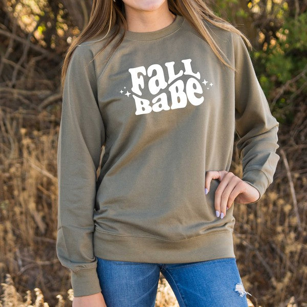 Stilla | Babe Bølgete Stjerner Letvægt Sweatshirt