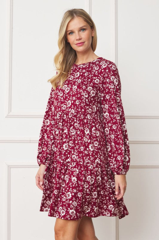 Stilla | Crew Neck Midi Kjole