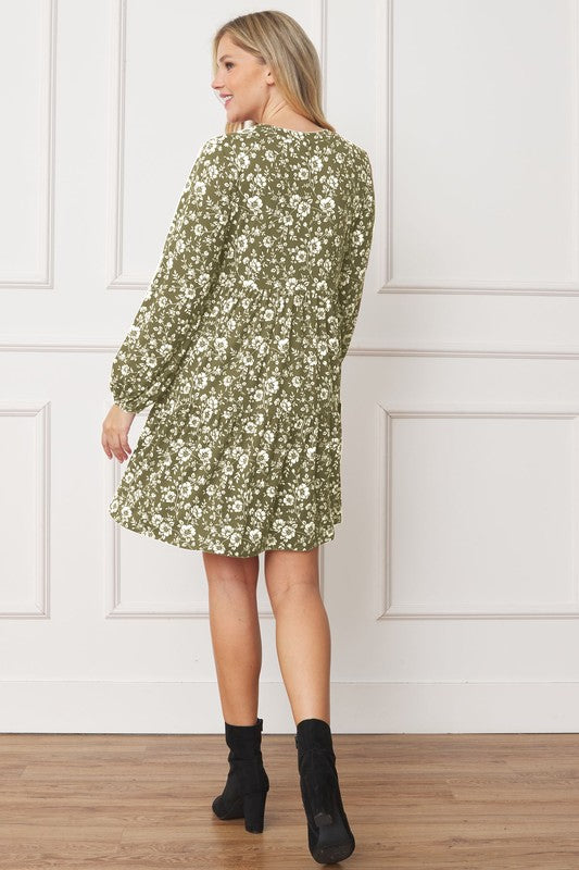 Stilla | Crew Neck Midi Kjole