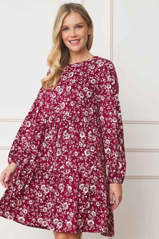 Stilla | Crew Neck Midi Kjole
