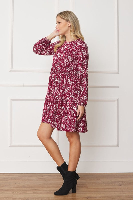 Stilla | Crew Neck Midi Kjole