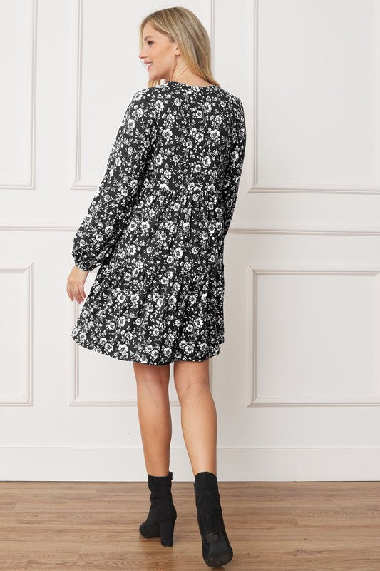 Stilla | Crew Neck Midi Kjole