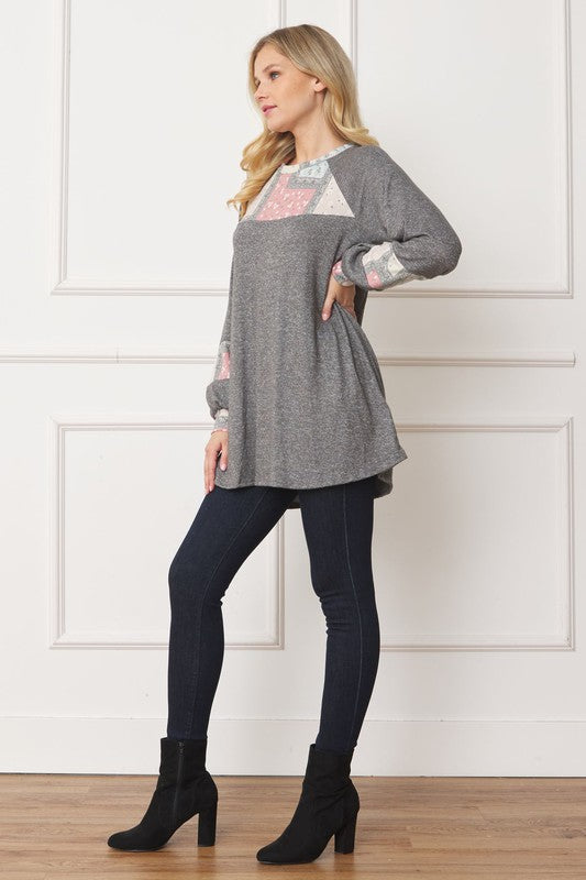 Stilla | Panel Accent A-line Tunika